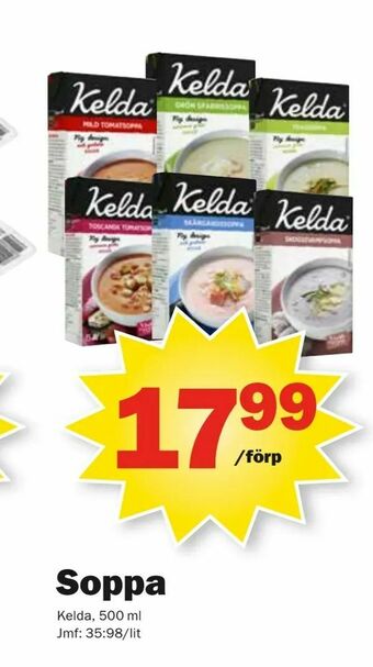 Pekås Soppa erbjuda