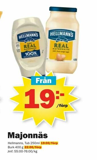 Pekås Majonnäs erbjuda