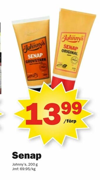 Pekås Senap erbjuda