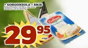 Gorgonzola • brie