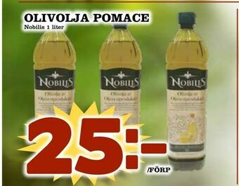 Prisma Mat Olivolja pomace erbjuda
