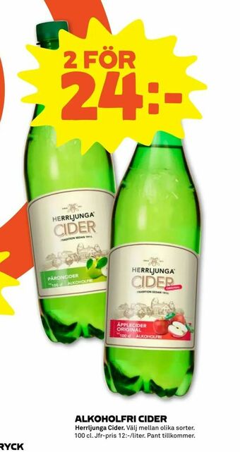 Stora Coop Alkoholfri cider erbjuda