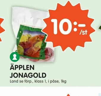 Tempo Äpplen jonagold erbjuda