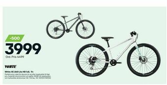 XXL White XC 260 Lite HD 1x8, 11+ erbjuda