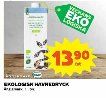 Coop Ekologisk havredryck erbjuda
