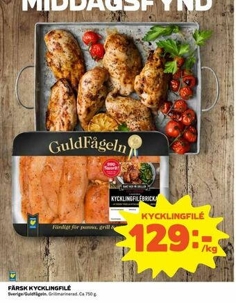 Coop Färsk kycklingfilé erbjuda