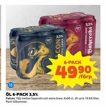 Coop Extra Öl 6-pack 3,5% erbjuda