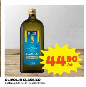 Coop Extra Olivolja classico erbjuda