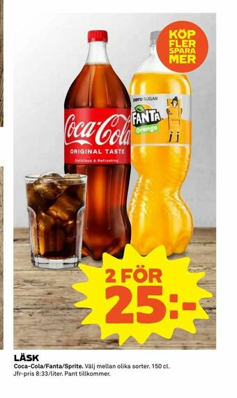 Coop Extra Läsk erbjuda