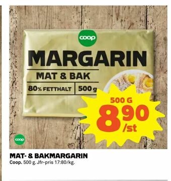 Mat- & bakmargarin