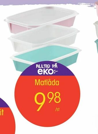 EKO Matlåda erbjuda