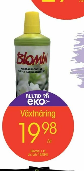 EKO Växtnäring erbjuda