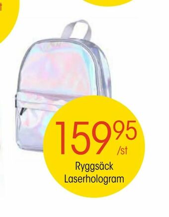 EKO Ryggsäck Laserhologram erbjuda