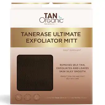 Tanorganic tan erase ultimate exfoliator mitt