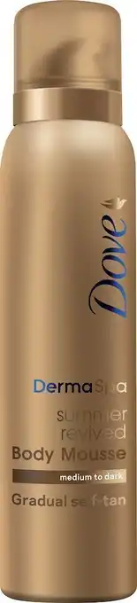 Apotek Hjärtat Dove tanning mousse medium to dark 150 ml erbjuda