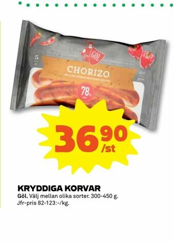 Stora Coop Kryddiga korvar erbjuda
