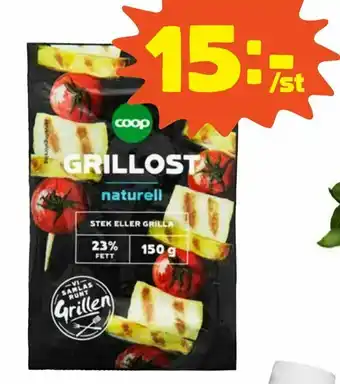 Coop Grillost erbjuda