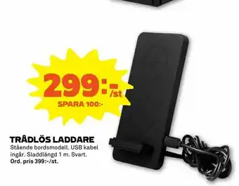 Trådlös laddare