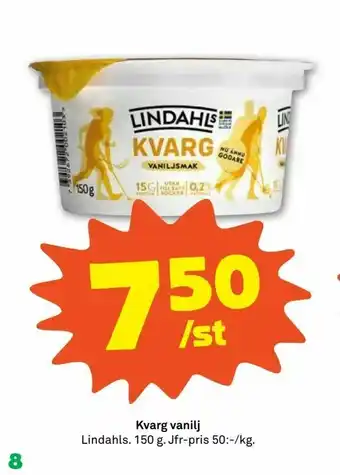 Coop Forum Kvarg vanilj erbjuda