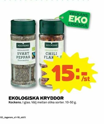 Coop Forum Ekologiska kryddor erbjuda
