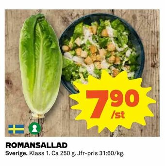 Coop Konsum Romansallad erbjuda