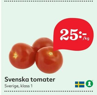 Hemköp Svenska tomater erbjuda