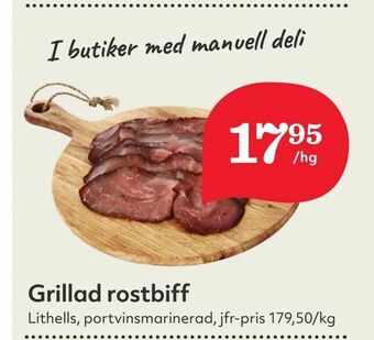 Hemköp Grillad rostbiff erbjuda