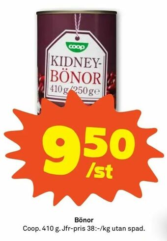 Stora Coop Bönor erbjuda