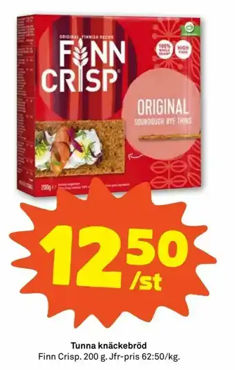 Stora Coop Tunna knäckebröd erbjuda