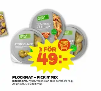Stora Coop Plockmat - pick n' mix erbjuda