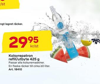 Byggmax Kolsyrepatron refill/utbyte 425 g erbjuda