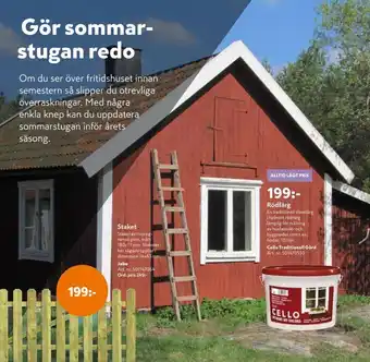 K-rauta Cello målarfärg erbjuda