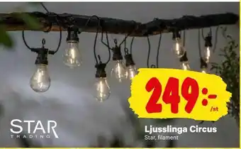 City Gross Ljusslinga Circus erbjuda