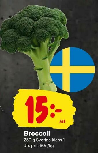 City Gross Broccoli erbjuda
