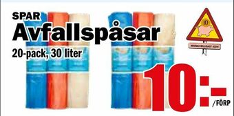 Matdax Avfallspåsar erbjuda