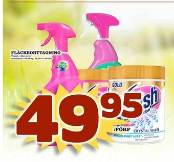 Fläckborttagning