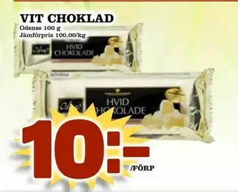 Matvärlden Tensta Vit choklad erbjuda