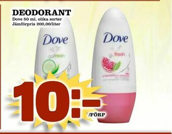 Matvärlden Tensta Deodorant erbjuda