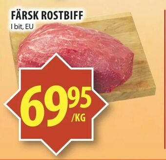 Matvärlden Tensta Färsk rostbiff erbjuda
