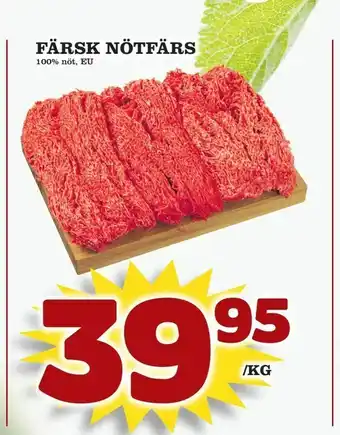 Nya Pulsen Färsk nötfärs erbjuda