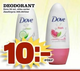 Nya Pulsen Deodorant erbjuda