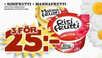 Nya Pulsen Risifrutti • mannafrutti erbjuda