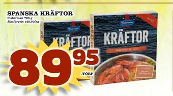 Nya Pulsen Spanska kräftor erbjuda