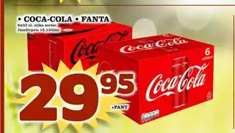 Nya Pulsen coca-cola • fanta erbjuda