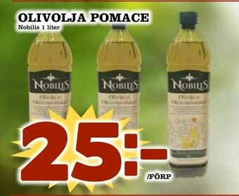 Nya Pulsen Olivolja pomace erbjuda