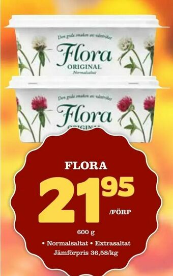Nya Pulsen Flora erbjuda