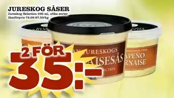 Nya Pulsen Jureskog såser erbjuda