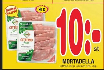 Nya Pulsen Mortadella erbjuda