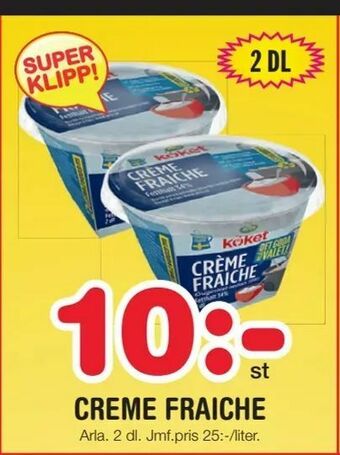 Nya Pulsen Creme fraiche erbjuda