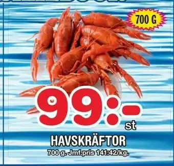Nya Pulsen Havskräftor erbjuda